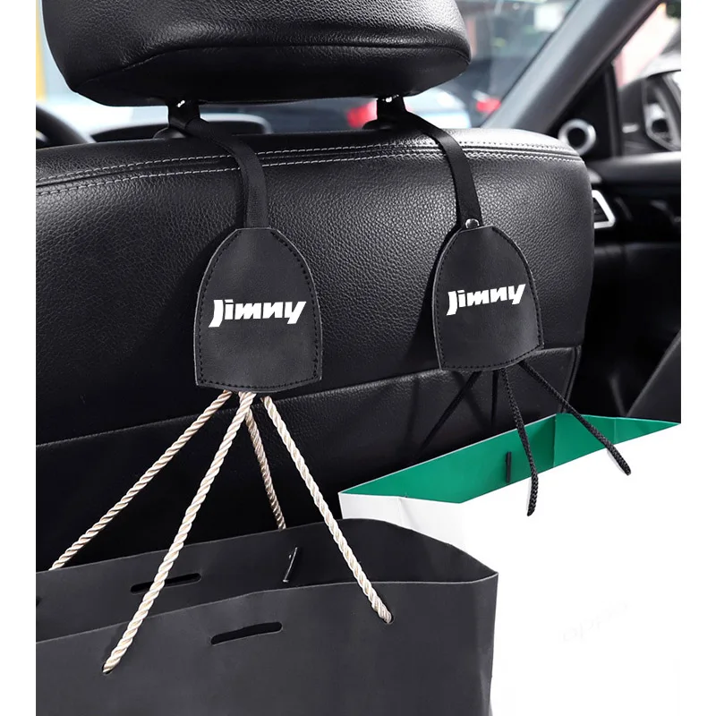 Автомобильные вешалки, крючки зажима для Suzuki Jimny, автомобильный крючок для кошелька, сумки, ткани, продуктовые автомобильные аксессуары для интерьера