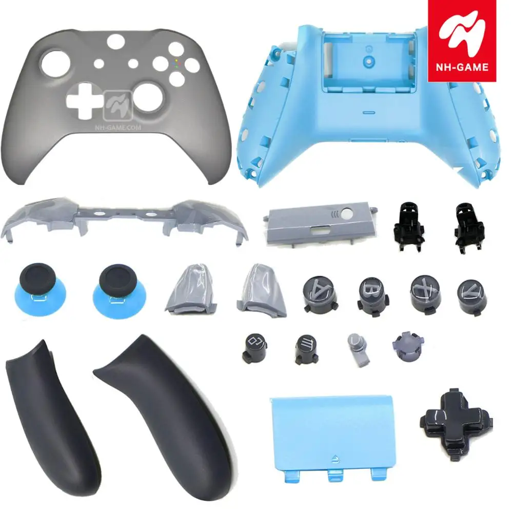 

Gamepad Full Housing Shell For Xbox One S Slim Controller Cover Back Case Frame With Buttons Mod Kit