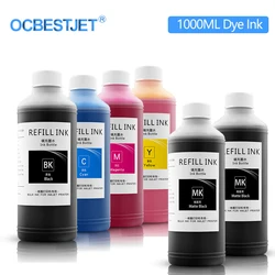 1000ML Dye Ink For Canon PFI 102 104 107 Refill For IPF 500 510 600 610 700 710 650 655 750 755 760 765 670 680 685 770 780 785