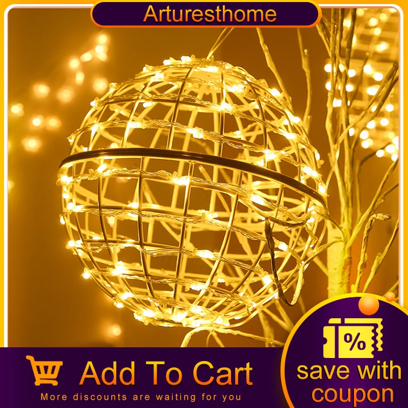 

Christmas LED modeling decoration Light Holiday hanging tree lantern ball outdoor suspension lamp For Sepak takraw chandelier