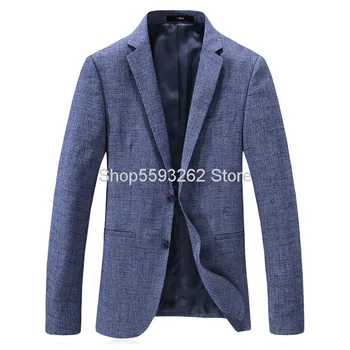 

Suit Male 2020 Season Young And Middle-aged Business Leisure Thin Section Suit Slim Fit Dad Pack Coat 9806