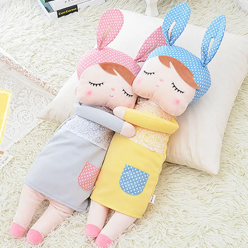 

Newborn Infant Kids Baby Toys Cartoon Cute Stuffed Animals Girls Sleeping Doll Bunny Rabbit Plush Toys Birthday Christmas Gift