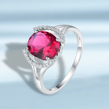 

925 Sterling Silver Ring Cubic Zircon 2020 Propose Marriage Engagement Wedding Rings Fine Jewelry for Women