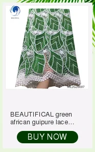 BEAUTIFICAL африканская кружевная ткань Новое поступление шелковая молочная гипюровая кружевная ткань Вышивка Химическая кружевная ткань для свадьбы JYG170