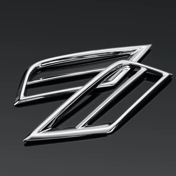 

2x Car Front Fog Light Cover Trim ABS Chrome Decoration Sticker for Volkswagen VW Tiguan Mk2 2016 2017 2018 Car Styling