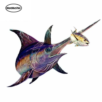 

HotMeiNi 13cm x 9.4cm for Swordfish Sword Tuna Fishing Funny Car Stickers Motorcycle RV VAN Accessories JDM Vinyl Comic Sign