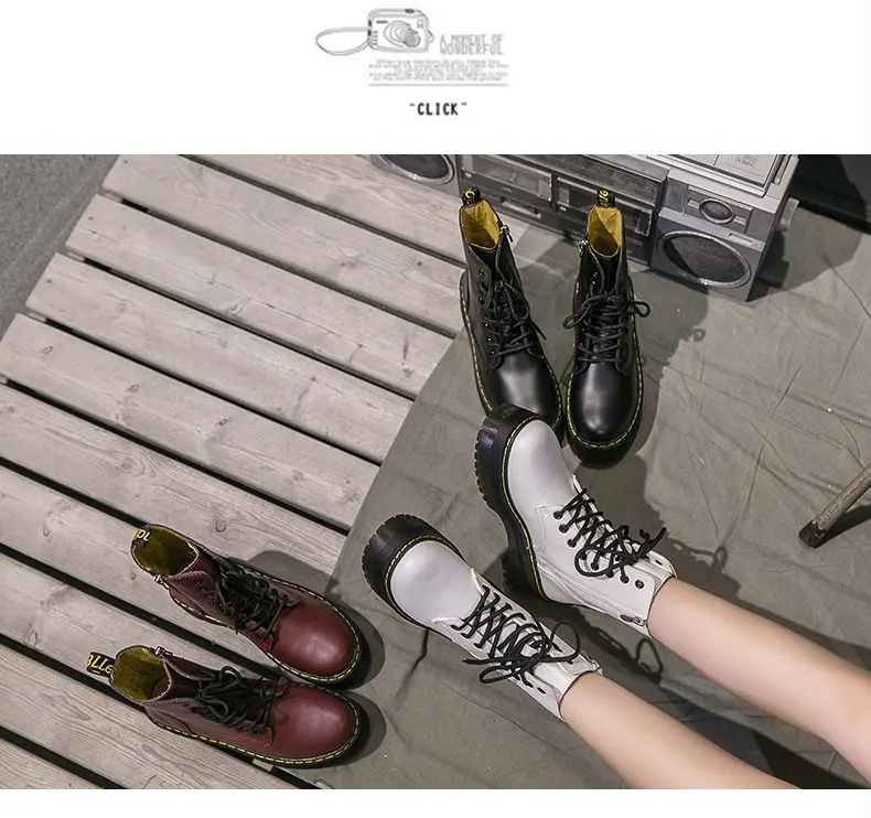 Botas/женские ботильоны в байкерском стиле; Jason martins; женские ботинки на танкетке со шнуровкой на платформе; сезон осень-зима; обувь из мягкой кожи; Botas Mujer