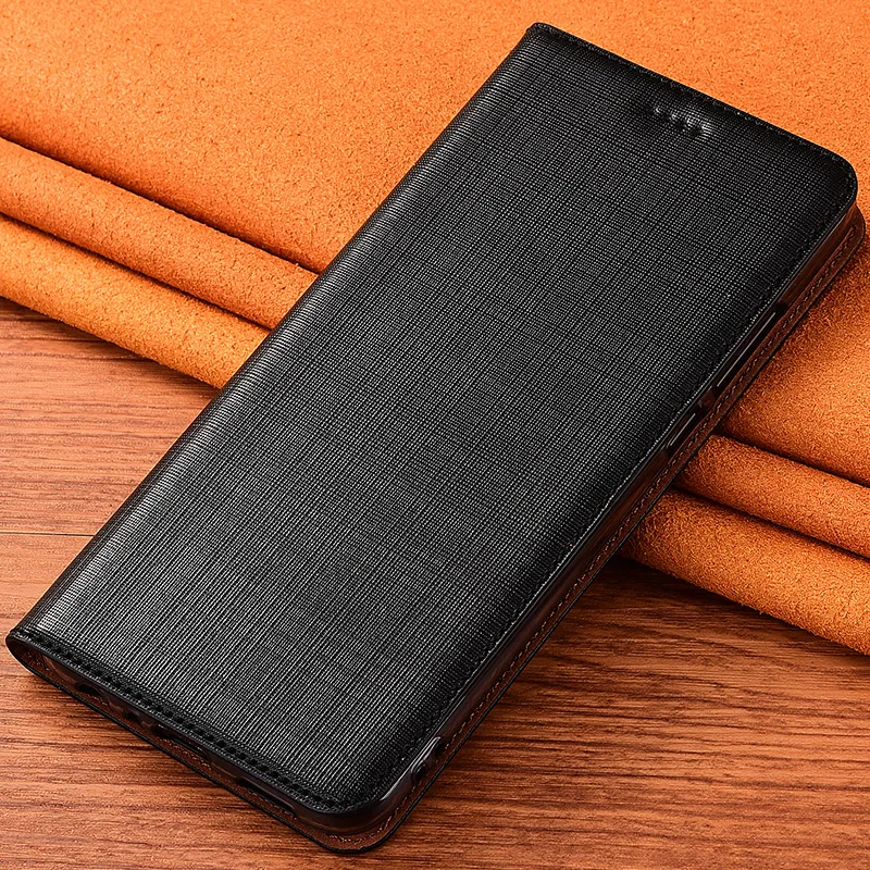 Чехол для телефона для Xiaomi Note 10 Note10 Pro, натуральная кожа, флип-кошелек, чехол для телефона s, для Redmi Note 8, 8T Pro - Цвет: Черный