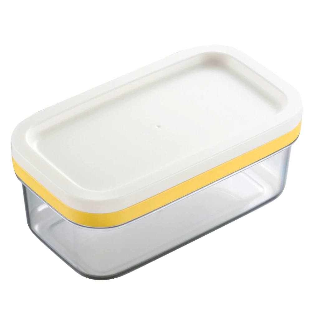 with Lid Portable Butter Box Food Sealing Container Kitchen Rectangle Storage Home Keeper Dish Cutting Cheese | Дом и сад