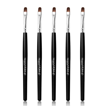 

Wooden Lip Gloss Lipstick Brushes Extension Applicator Foundation Concealer Makeup Brush Eyebrow Eyeliner Makeup Brush косметика
