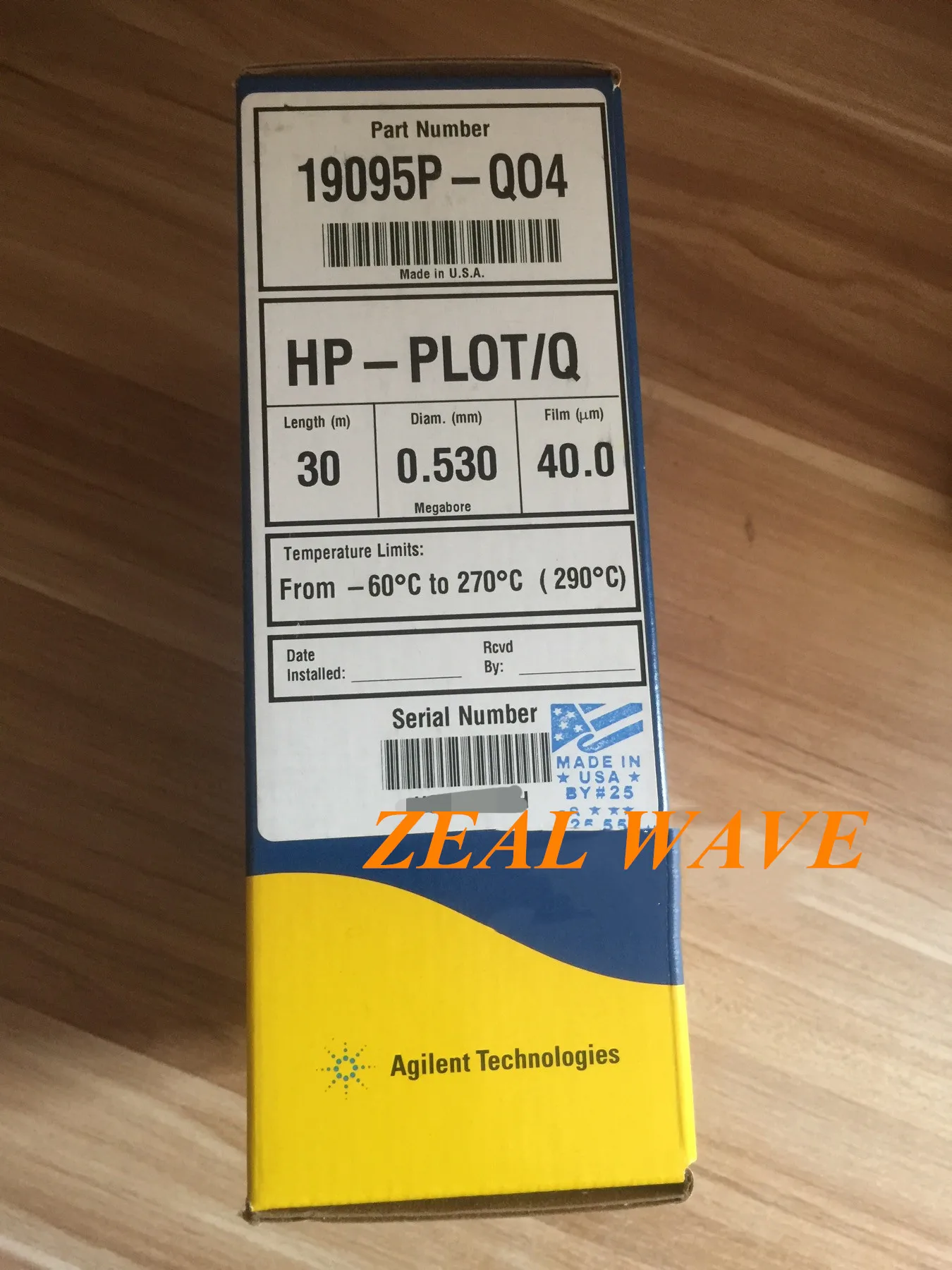 Agilent GC Column 19095PQ04 HPPLOT Q 30m * 0.53mm 40u Original Promotion