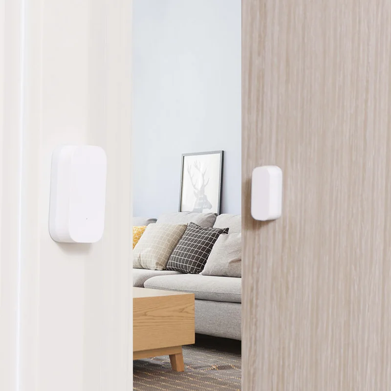 Датчик окна двери Aqara Zigbee беспроводное подключение умный мини датчик работает с