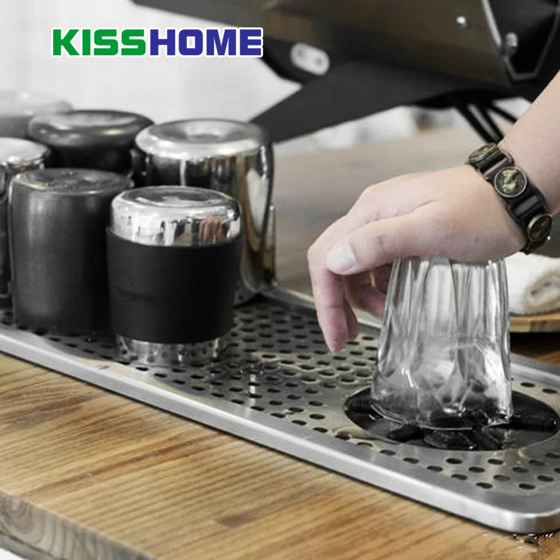 

Stainless steel cup washer for milk tea shop and coffee shop special embedded high pressure fast automatic flushing bar cup wash