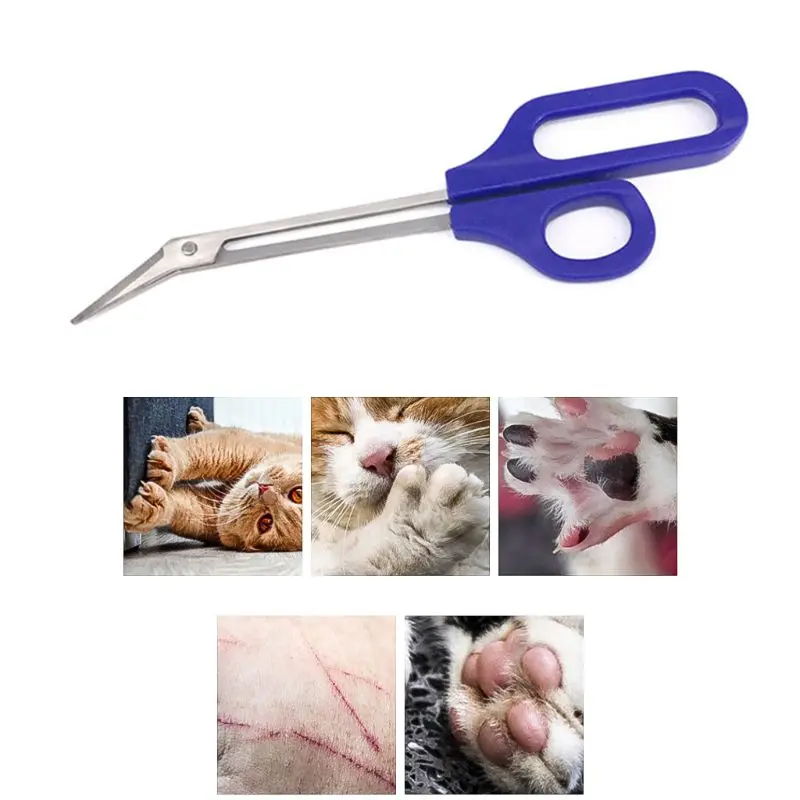 

Long Handled Toenail Scissors Cuticle Scissor Nipper Trimmer Cutter 6XDD