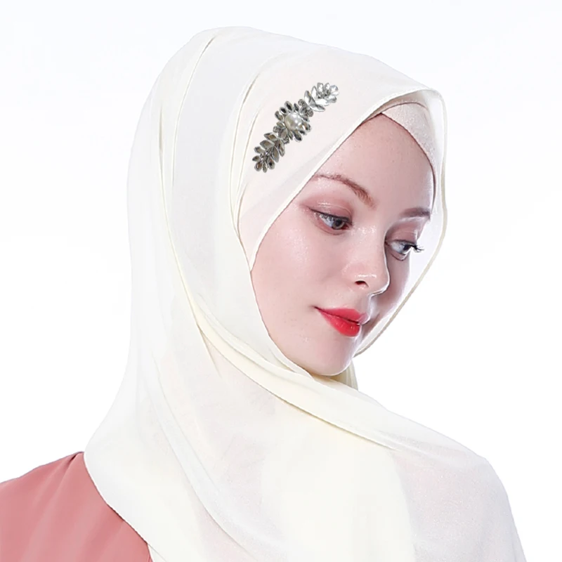 Бриллианты хиджаб Абая Дубай мусульманский шарф для женщин Turban Niqab Turbante Mujer Jilbab