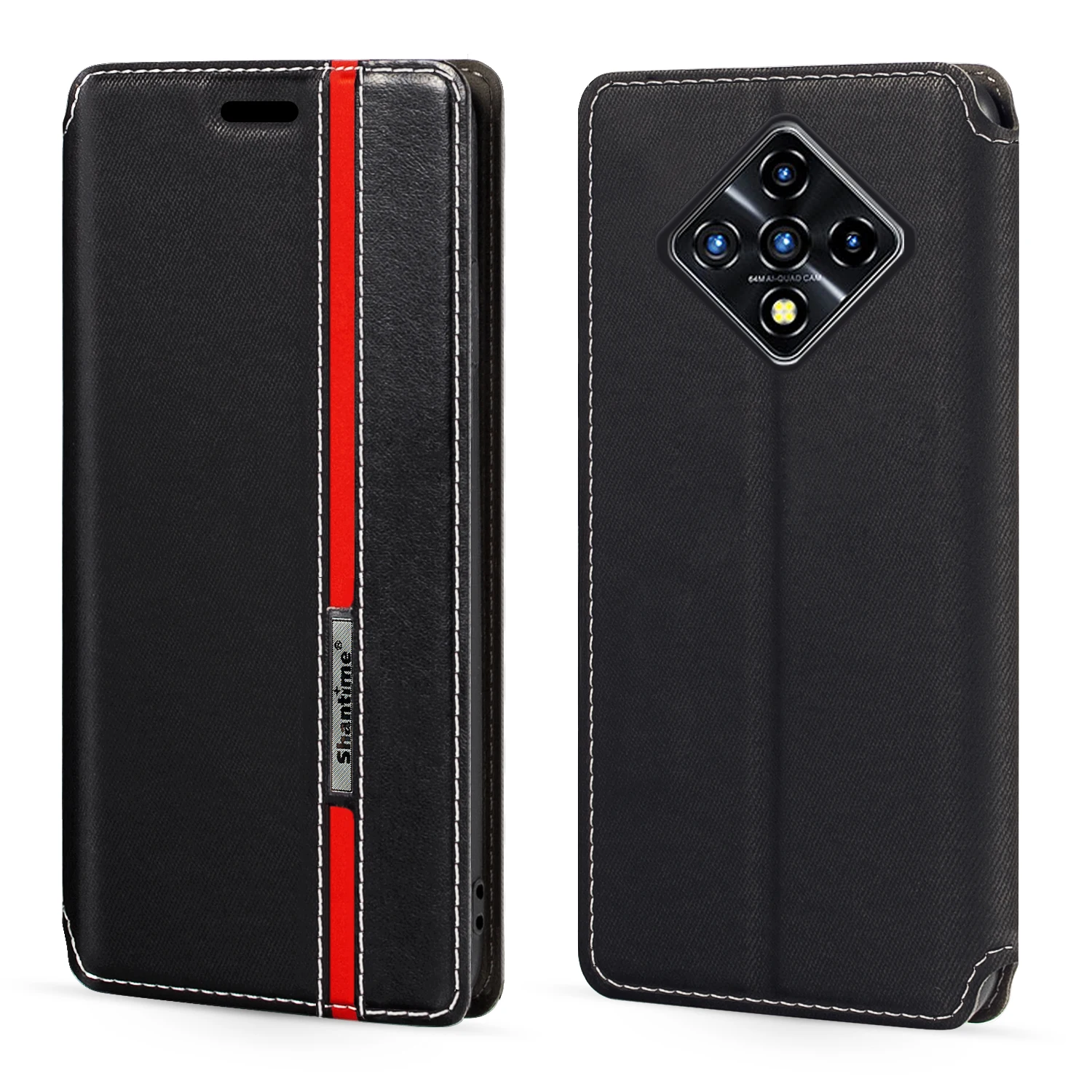 

For Infinix Zero 8 X687 Case Fashion Multicolor Magnetic Closure Leather Flip Case Cover with Card Holder For Infinix Zero 8i