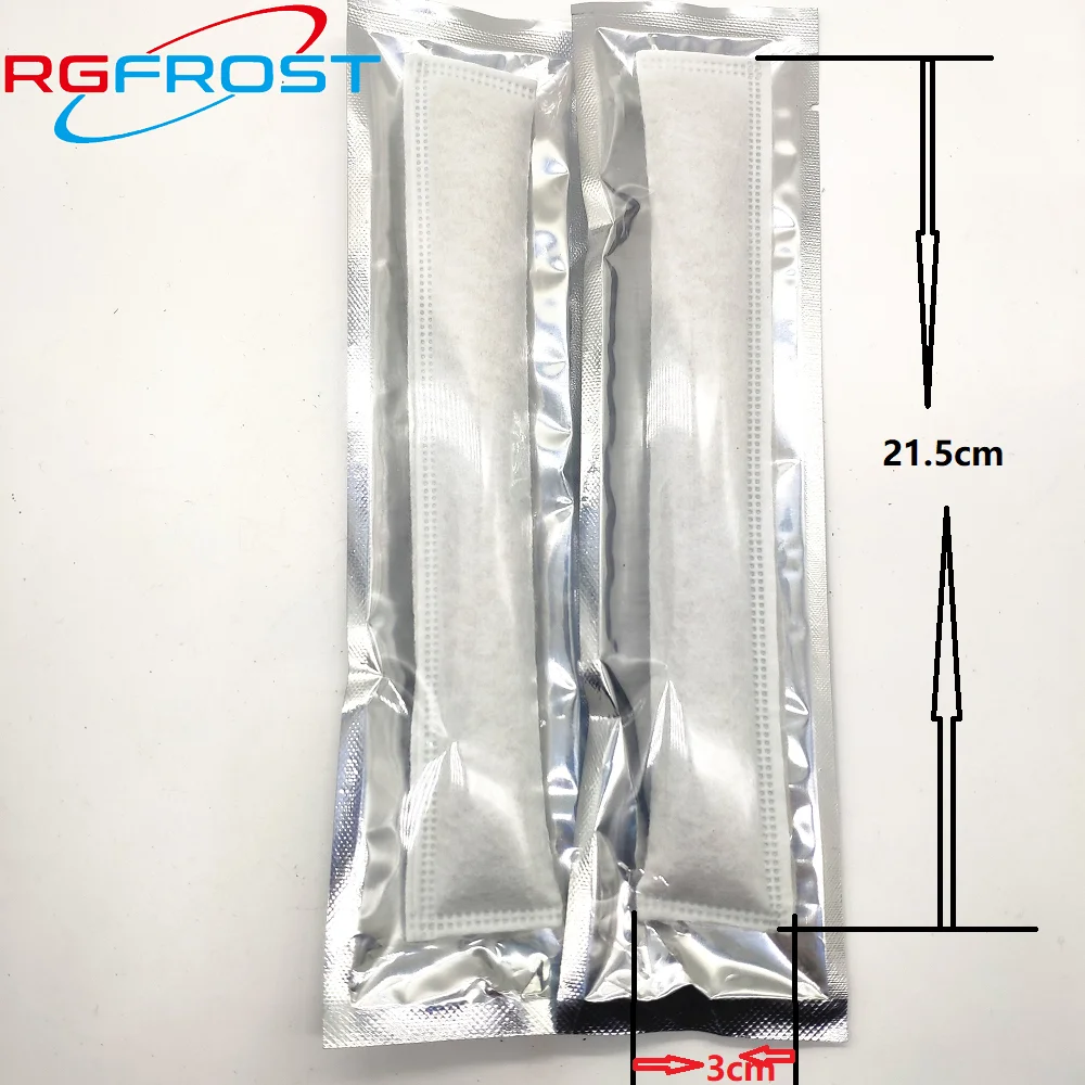 Automobile Air Conditioner Desiccant 2pcs Drying Bag 3x21.5cm