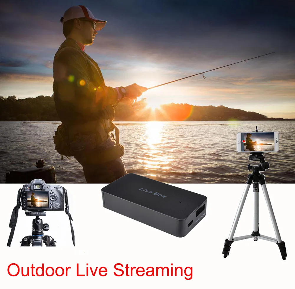 Mobile Phone Live Broadcast Streaming Box Game Record Video