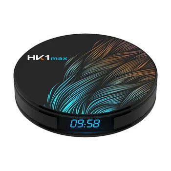 

HK1 Max Smart TV BOX Android 9.0 RK3318 4GB RAM 128GB ROM 5G WIFI bluetooth 4.0 4K TV Box TV receiver Media player MiNi