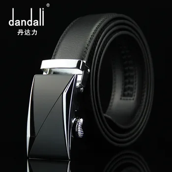 

Top quality classical style fashion men black color genuine leather men belts Automatic Buckle Designer men belt 200808-27
