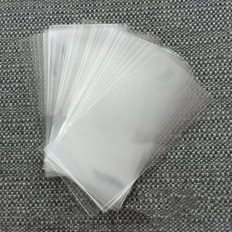 LBSISI Life 200pcs Small Long Transparent Plastic Bag Clear Top Open Food OPP Bags Lollipop Pen Gift Cookie Packaging Packing 4