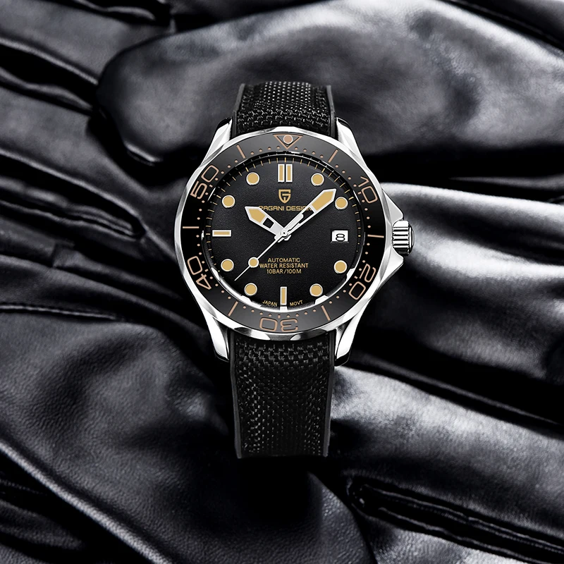PAGANI DESIGN Men's Automatic Watches Mechanical Wristwatch Japan NH35A mechanical watch