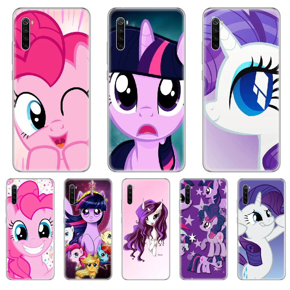 Розовый фиолетовый чехол для телефона My Little Pony xiaomi Redmi 3S 4A 5A 6A 5 Plus 4X 7 8 8a CC9 K20 Pro K30