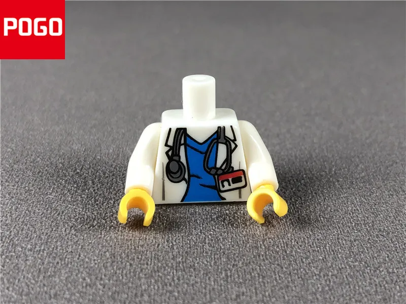 5 шт./лот POGO Torso костюм с бантом узор руки докторская ткань подходит для