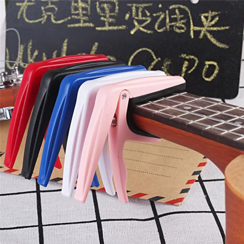 

New Ukulele Quick Change Clamp Key Capo For Acoustic Electric Classic Guitar Durable Stringed Instruments Guitar Parts