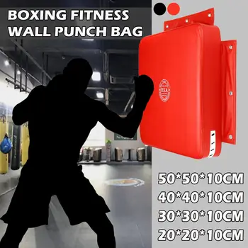 

PU Wall Punch Boxing Bags Pad Focus Target Pad Wing Chun Boxing Fight Sanda Training Bag Sandbag Category for home outdoor use