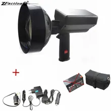 12V 150 мм 35/55Вт HID Портативный Точечный светильник Охота светильник поиск Рыбалка Пеший Туризм Регулируемый точечный луч Прочный ручной лампы