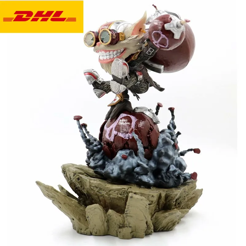 1" игровые фигурки статуя Ziggs бюст The hexpigation Expert полная длина портрет Бандл город ПВХ фигурка игрушка коробка 31 см V921