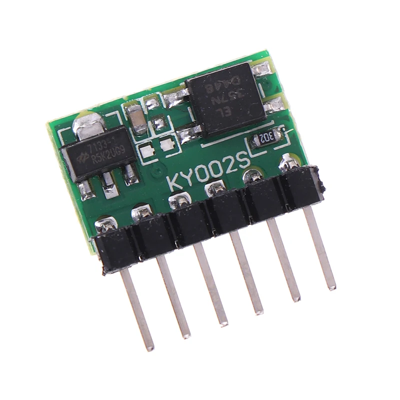

1pc 5000mA 3V-24V 5A Flip-flop Latch Switch Module Bistable Single Button Single-bond Bistable Switch