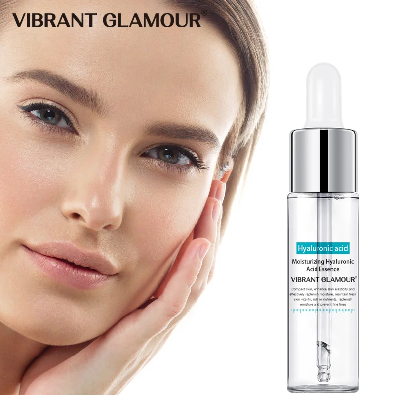 

VIBRANT GLAMOUR Hyaluronic Acid Shrink pores Facial Serum Whitening Moisturizing Essence Liquid Tighting Brighten Face Skin Care