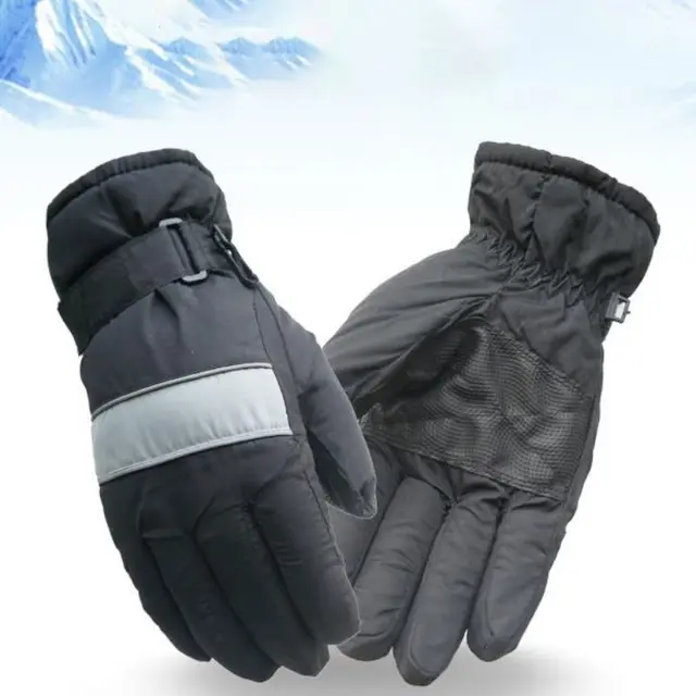 US $3.01 Practical Waterproof Skiing Gloves Winter Outdoor snowboard Running Riding Sports Gloves Durable Fu