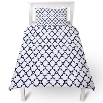 

Moroccan White Blue Duvet Cover Pillow Case Quilt Cover Set Bedclothes Single Bedding Sets For Bed