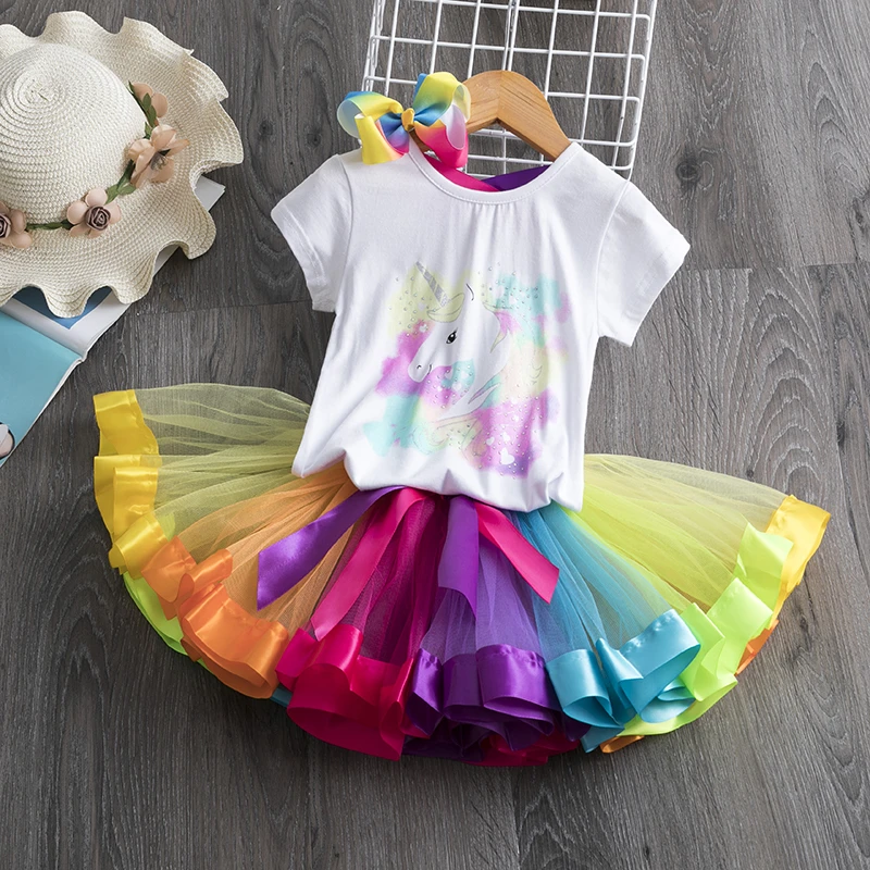 unicorn birthday dress size 8