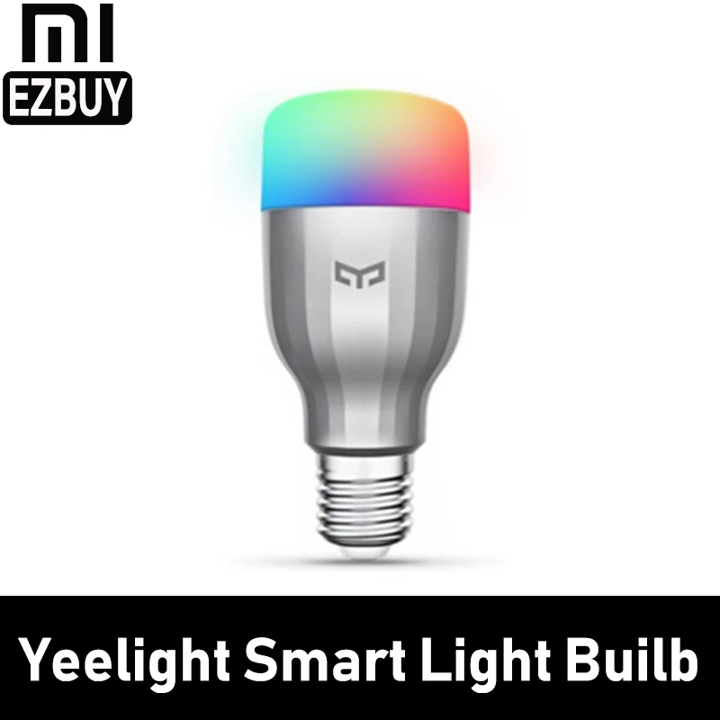 [Английская версия] умный светодиодный светильник Xiao mi Yeelight цветной 800 люменов 10