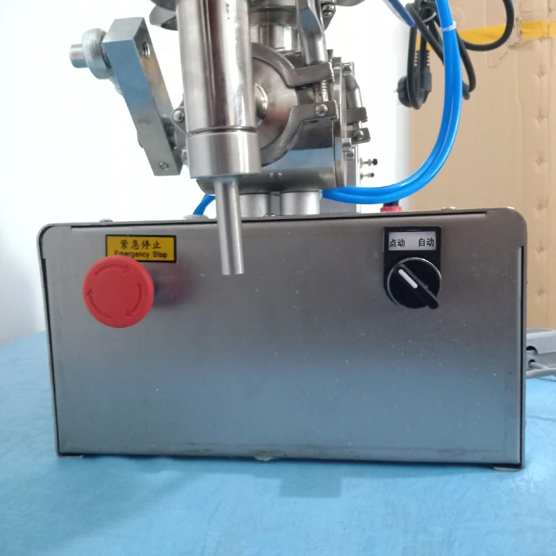 Paste filling machine commercial pneumatic heating stir type filling machine