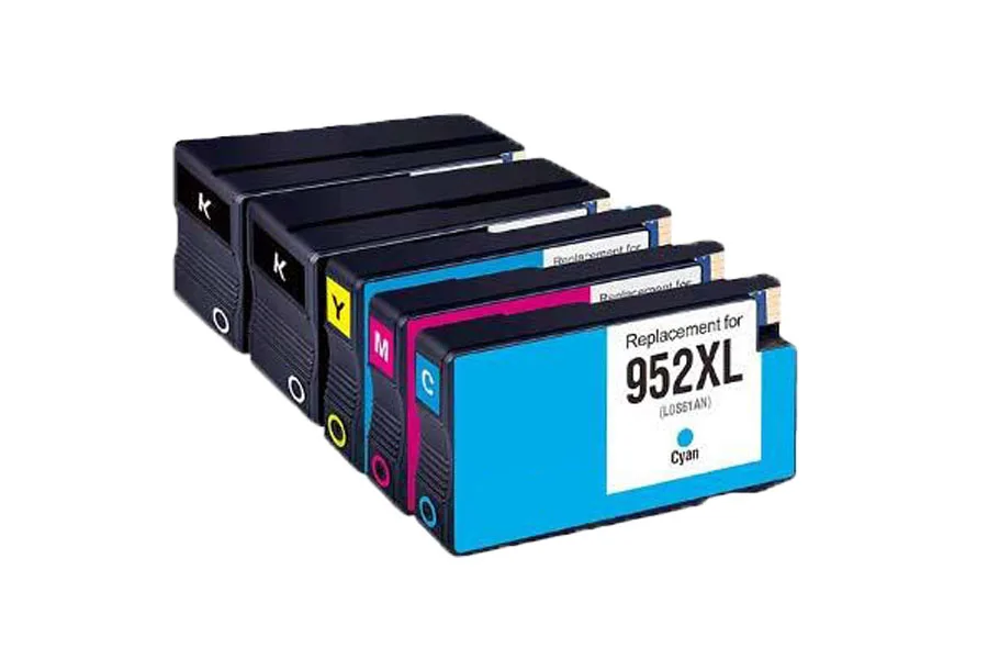 

5PK Compatible for HP 952XL Ink Cartridges Replacement HP 952XL (2 Black, 1 Cyan, 1 Magenta, 1 Yellow)