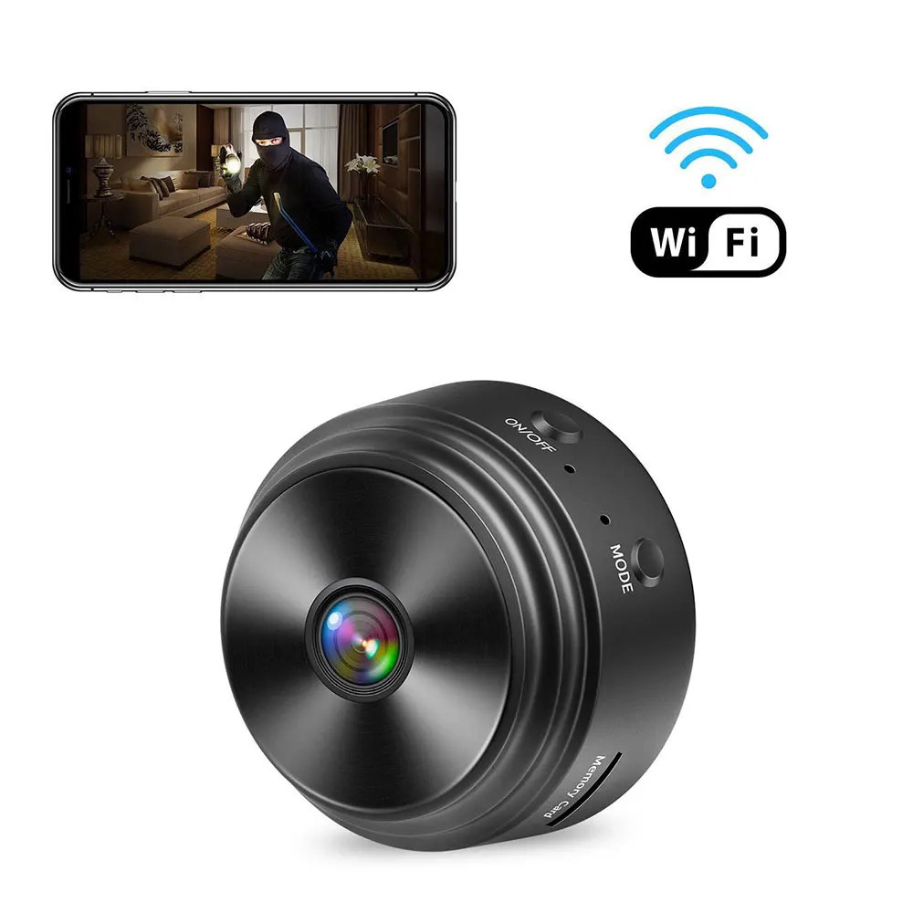 

A9 Mini Camera WIFI Small Camera Wireless HD 1080P Camera Rechargeable Infrared Motion Detection Night Vision For iPhone/Android