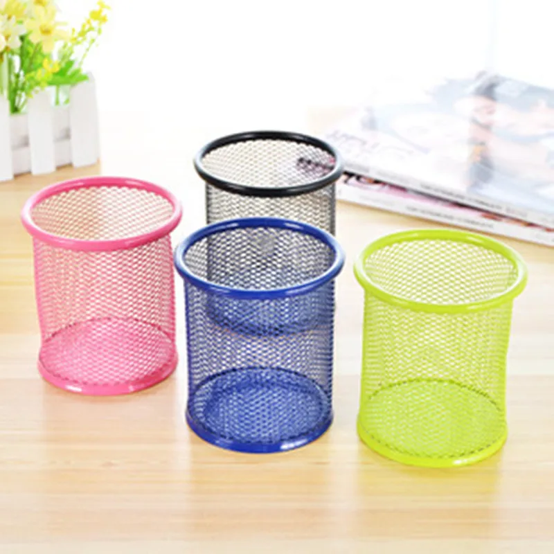 1 шт. круглый органайзер для карандашей и ручек 5 цветов|pen holder|pencil pen holderstationery container