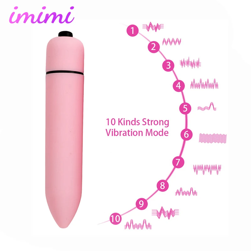 Powerful 10 Speed Bullet Vibrator AV Stick G-spot Clitoris Stimulator Sex Toys for Women Maturbator Dildo Vibrators Sex Products