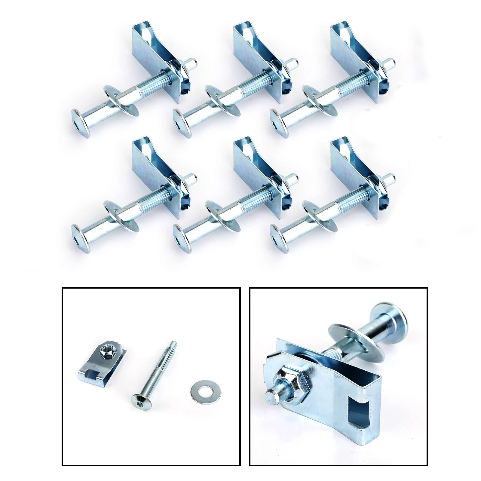 Areyourshop оборудование для крепления кровати 6 болтов Комплект для ford F150 6 7 2005-2013 Автомобильное оборудование для ног аксессуары части 924-313