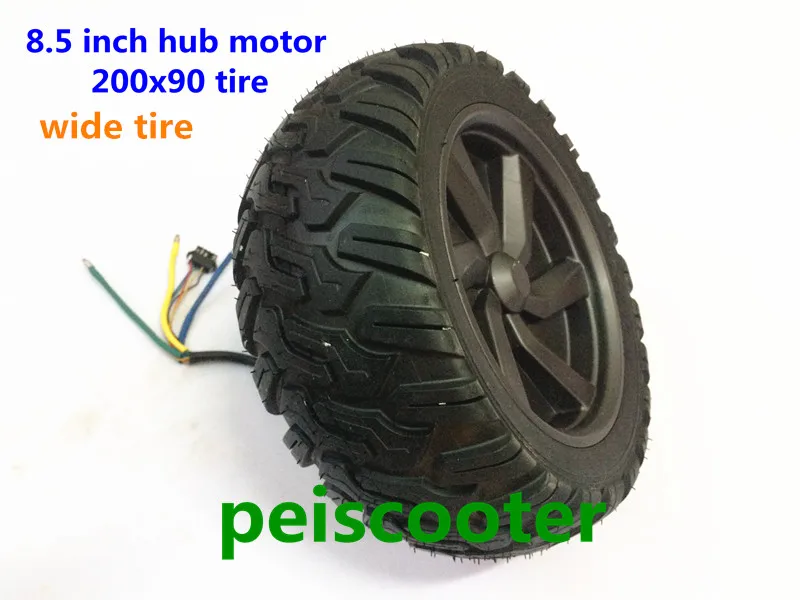 

8.5 inch 8.5inch wheel superwide tyre single axle off-road-type brushless gearless wheel hub motor self-balancing motor phub-129