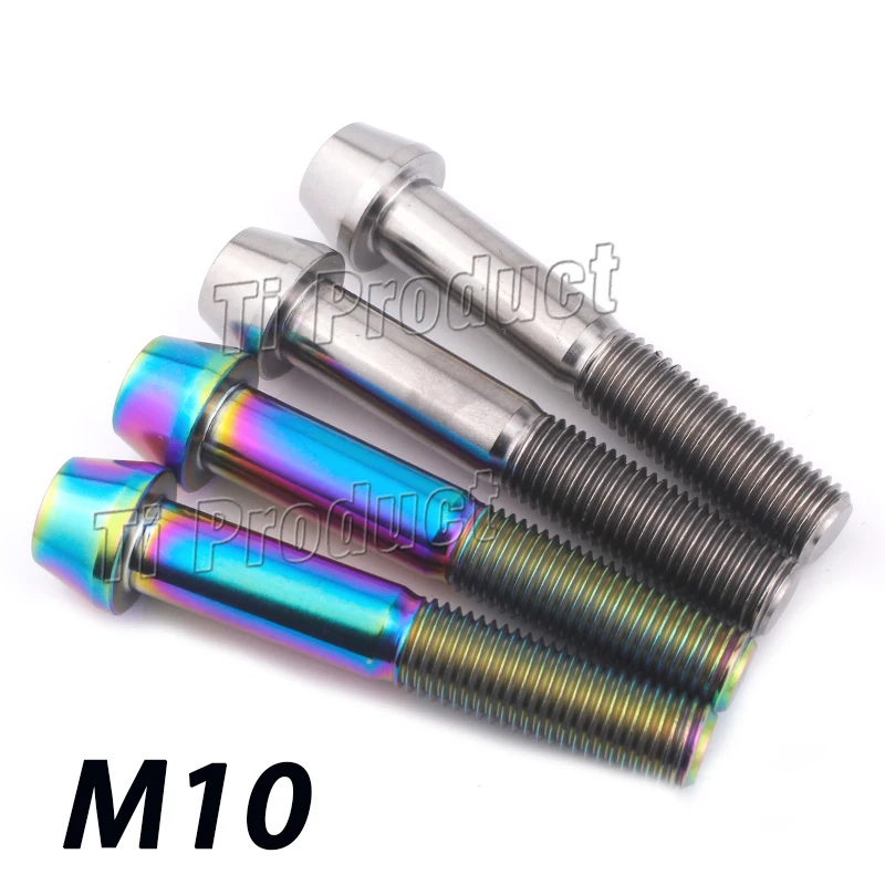 4 / 8 12 шт. m10x55 мм m10x60 титановые болты GR5 шаг тормозного суппорта мотоцикла 1 25