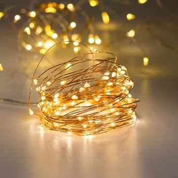 

8 Modes Waterproof Battery Box Lights Indoor Fairy Wedding LED String Lights with Remote