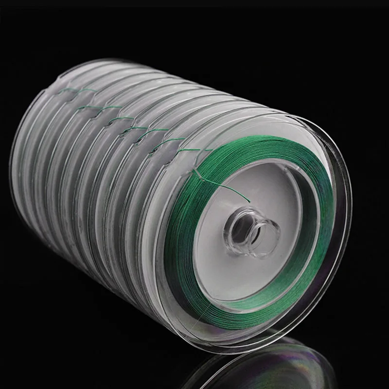 Fishing 8 Strands 100M PE Braided 0.8/1.0/1.2 Fishing Line Carbon Fiber Leader Line Fly Fishing Line jooyoo Brand