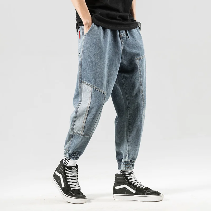 split color jeans mens