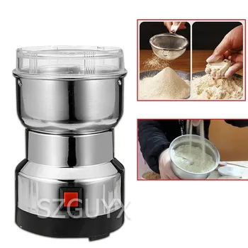 

220V/350W Small Multifunction Medicinal herbs Whole grains seasoning Dry mill Household portable shredder Grinder